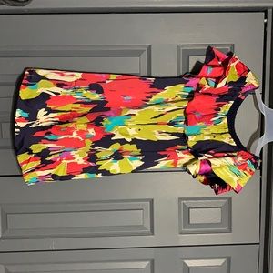 London Times Multicolored Dress. Size: 4 B11